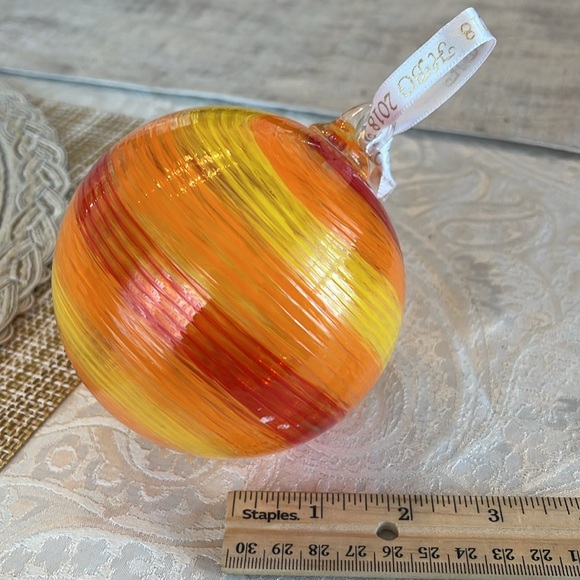 HBG 2018, Hot Blown Glass Art Ornament, New! - Picture 4 of 4